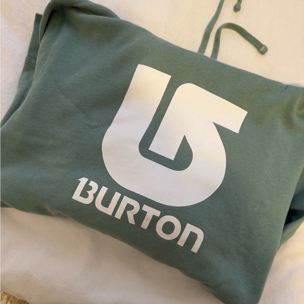 Burton Green Logo Sweatshirt